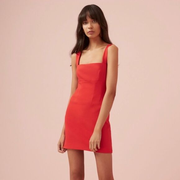 NWT Finders Keepers Red Magdalena Bodycon Sleeveless Mini Dress - Size XS - Picture 4 of 12